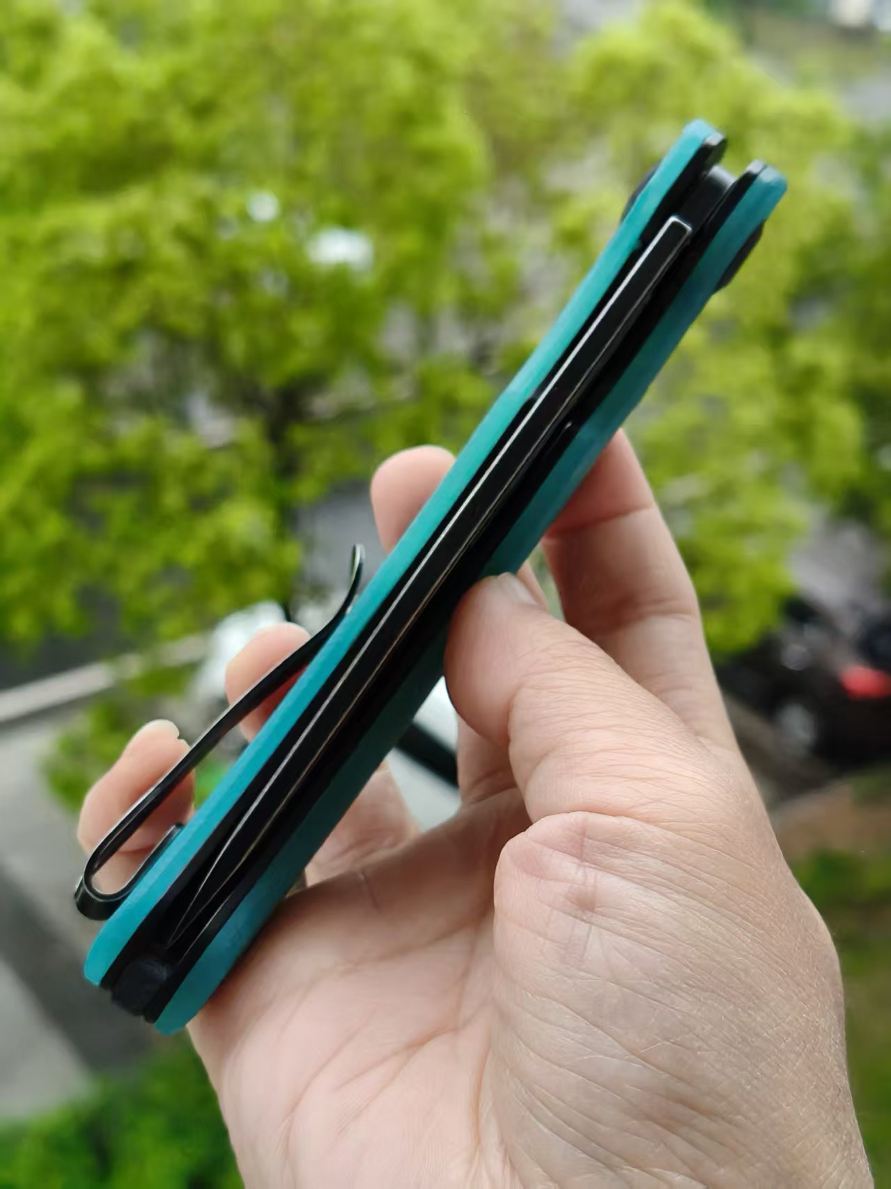 Tenable Gideon Nitro V钢 G10手柄 T1119A5 蓝色 500