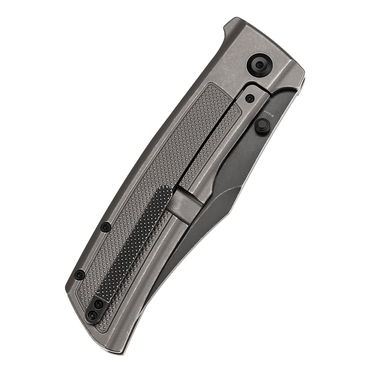 KANSEPT Bison CPM S35VN钢 钛手柄 K1108A3 钛黑格里色 1460