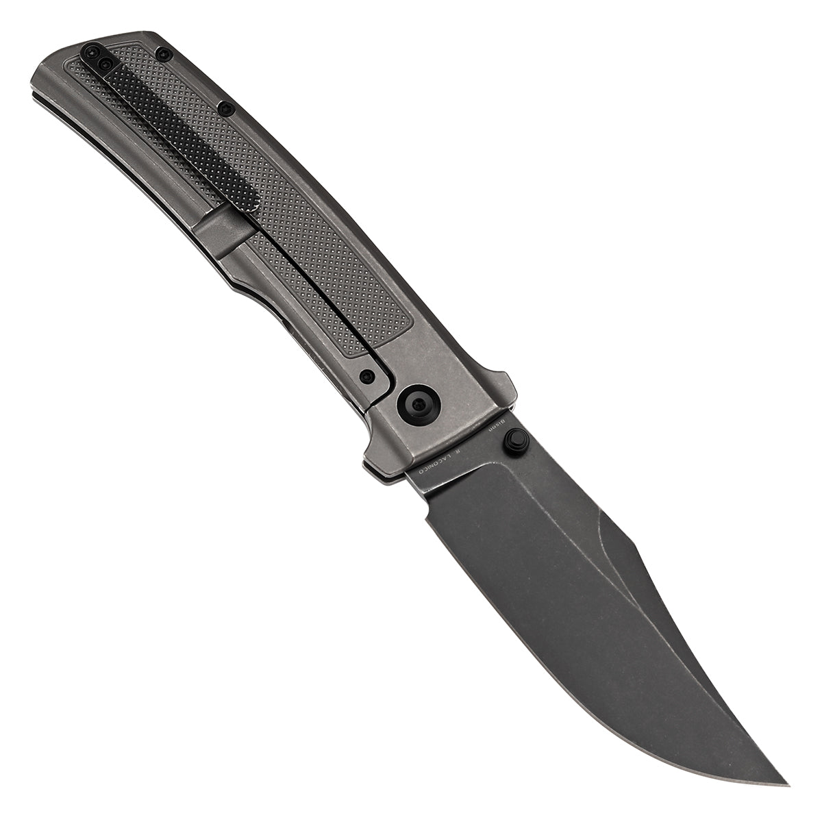 KANSEPT Bison CPM S35VN钢 钛手柄 K1108A3 钛黑格里色 1460