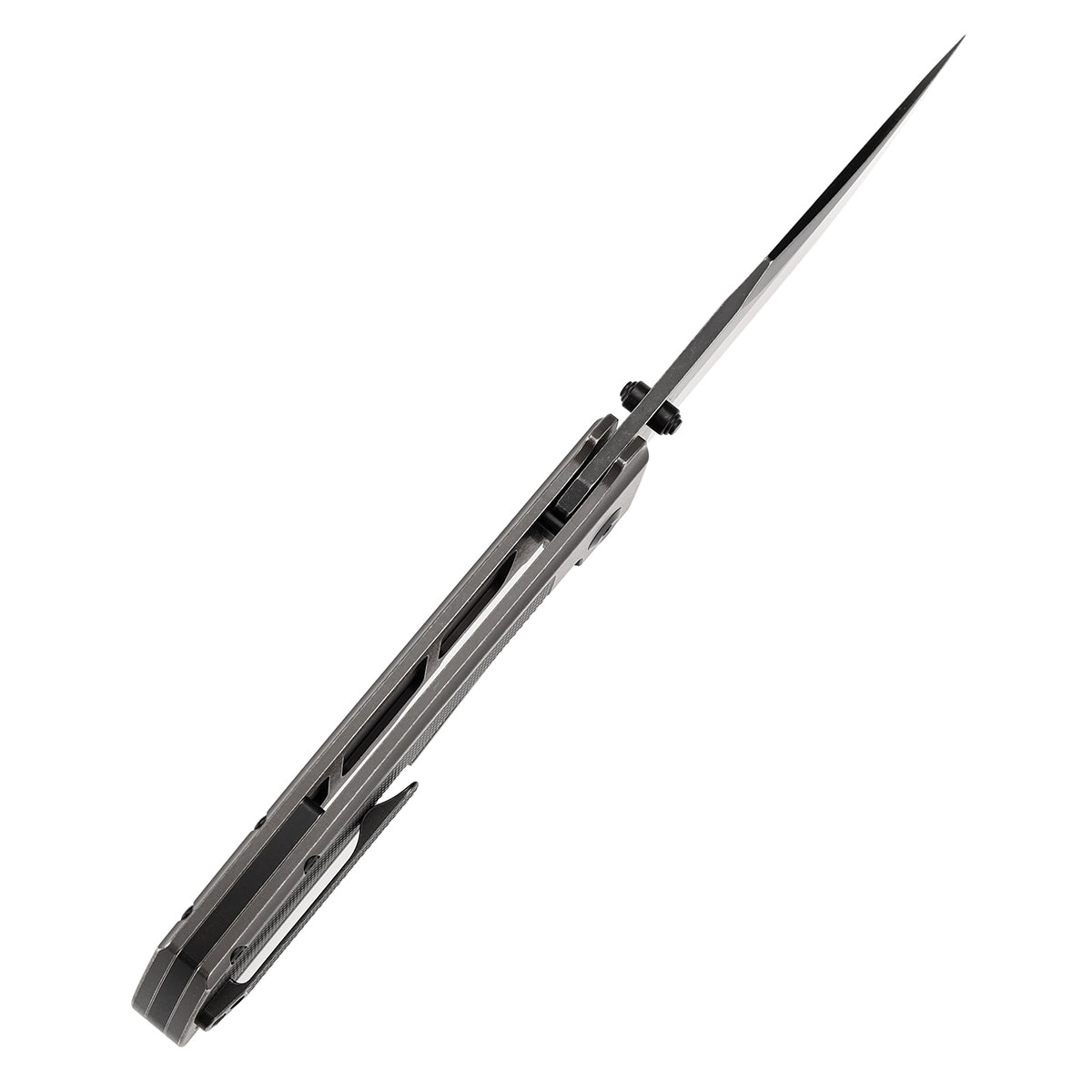 KANSEPT Bison CPM S35VN钢 钛手柄 K1108A3 钛黑格里色 1460