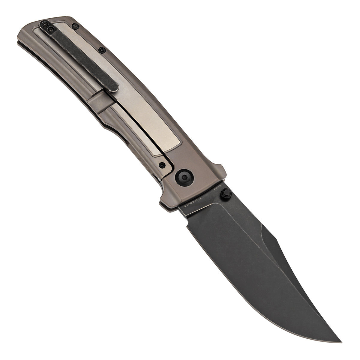 KANSEPT Bison CPM S35VN钢 钛手柄 K1108B3 钛青铜色 1400