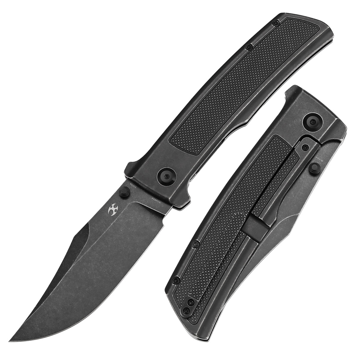 KANSEPT Bison CPM S35VN钢 钛手柄 K1108A4 钛黑色 1460