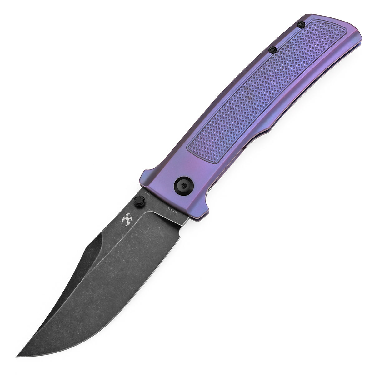 KANSEPT Bison CPM S35VN钢 钛手柄 K1108A5 钛紫色 1460