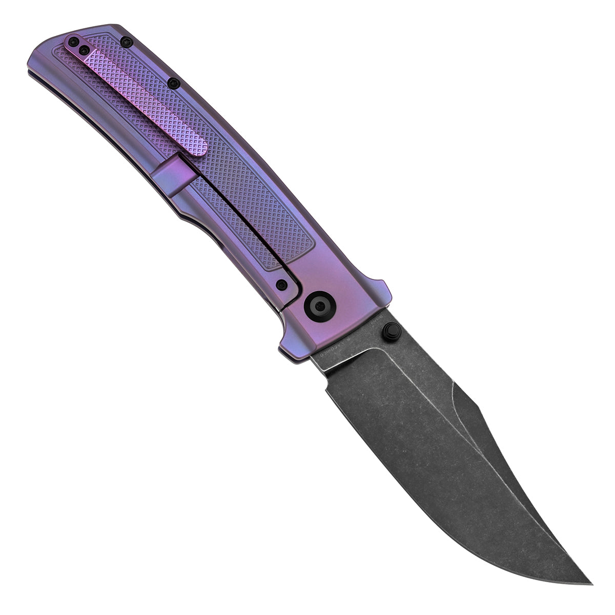 KANSEPT Bison CPM S35VN钢 钛手柄 K1108A5 钛紫色 1460