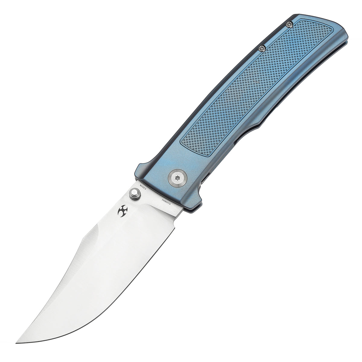 KANSEPT Bison CPM S35VN钢 钛手柄 K1108A2 钛蓝色 1460
