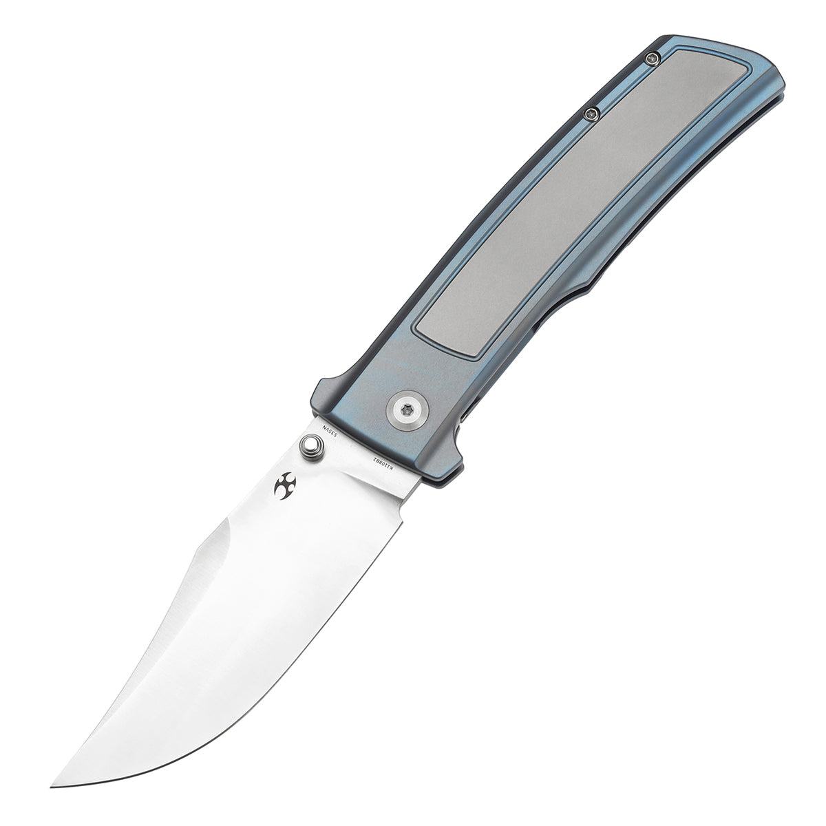 KANSEPT Bison CPM S35VN钢 钛手柄 K1108B2 钛蓝色 1400