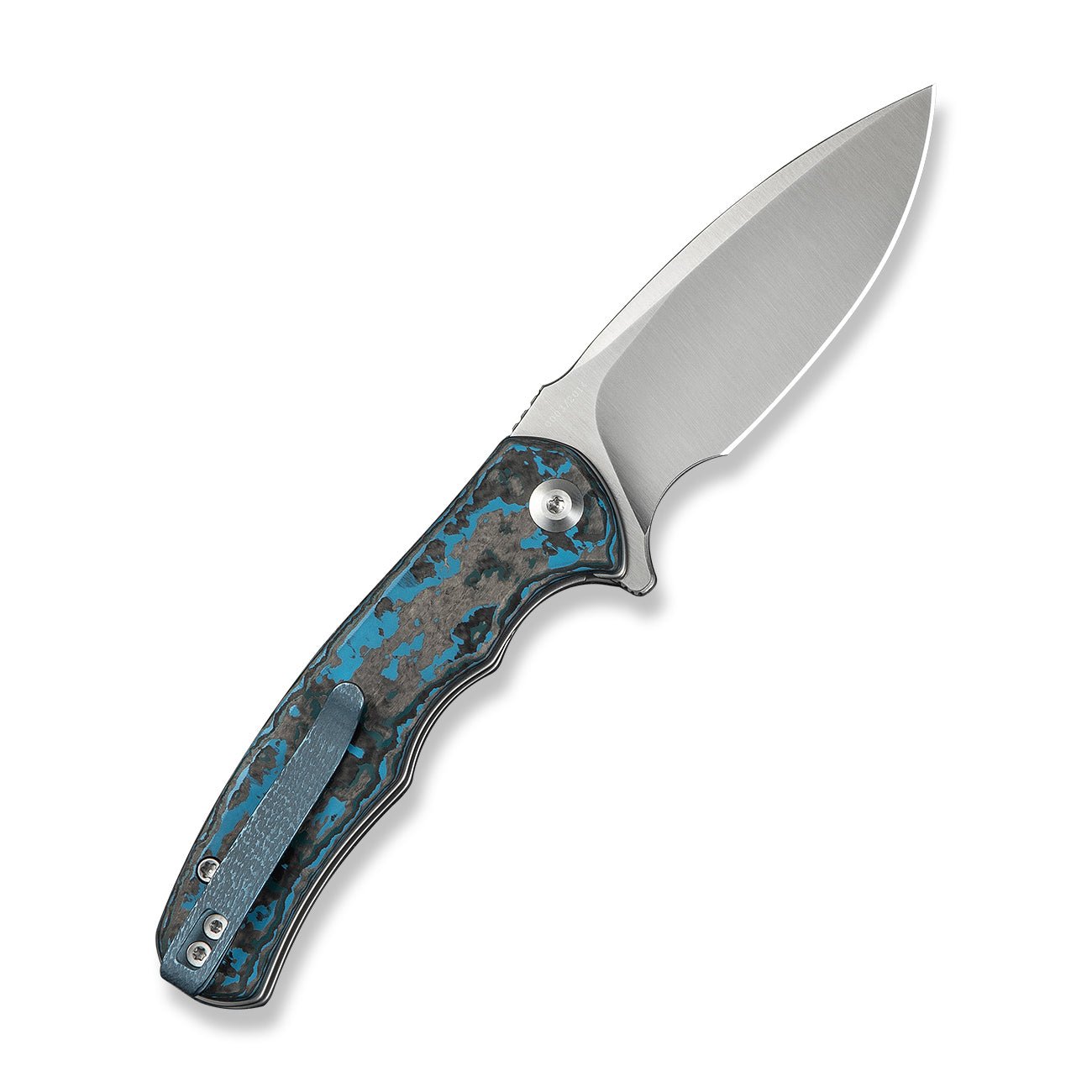 CIVIVI Mini Praxis CPM S35VN钢 碳纤维手柄 C18026CB-1 黑蓝色 700