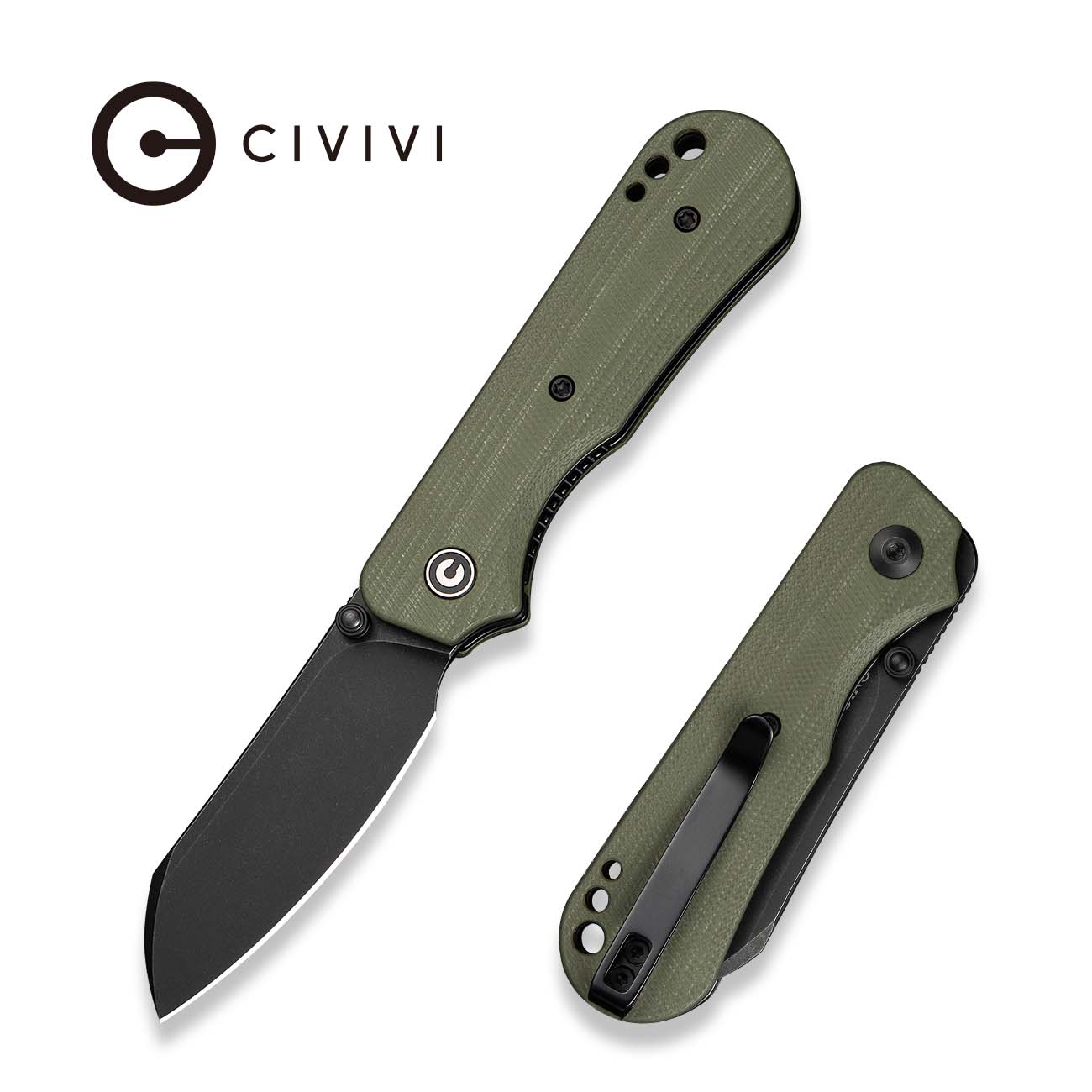 CIVIVI Crabby 14C28N钢 G10手柄 C24055-1 绿色 500
