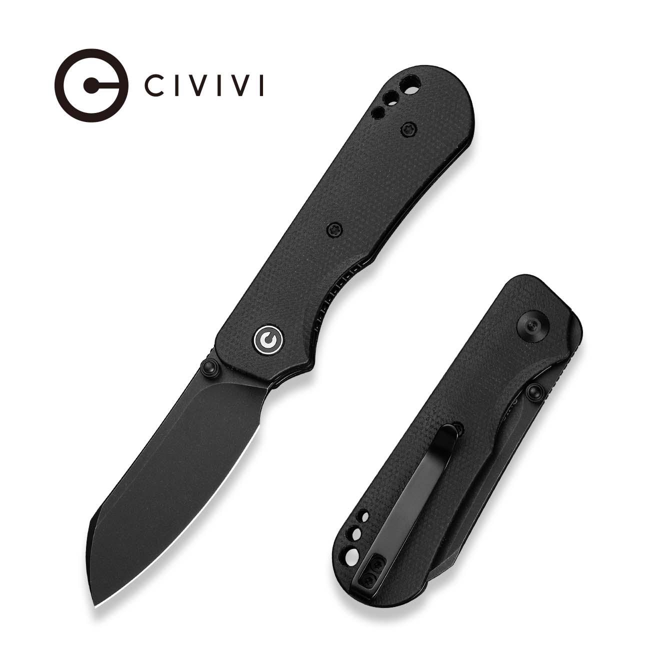 CIVIVI Crabby 14C28N钢 Micarta手柄 C24055-3 黑色 560