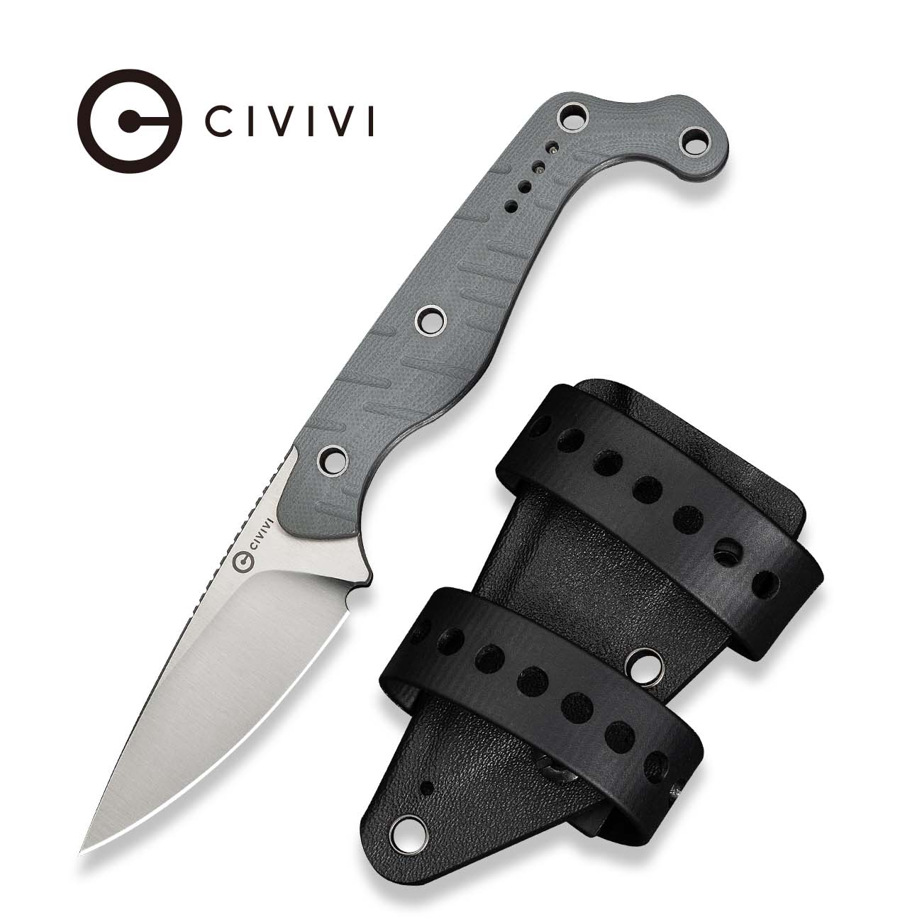 CIVIVI SŌKN Nitro-V钢 G10手柄 C22027-2 灰色 780
