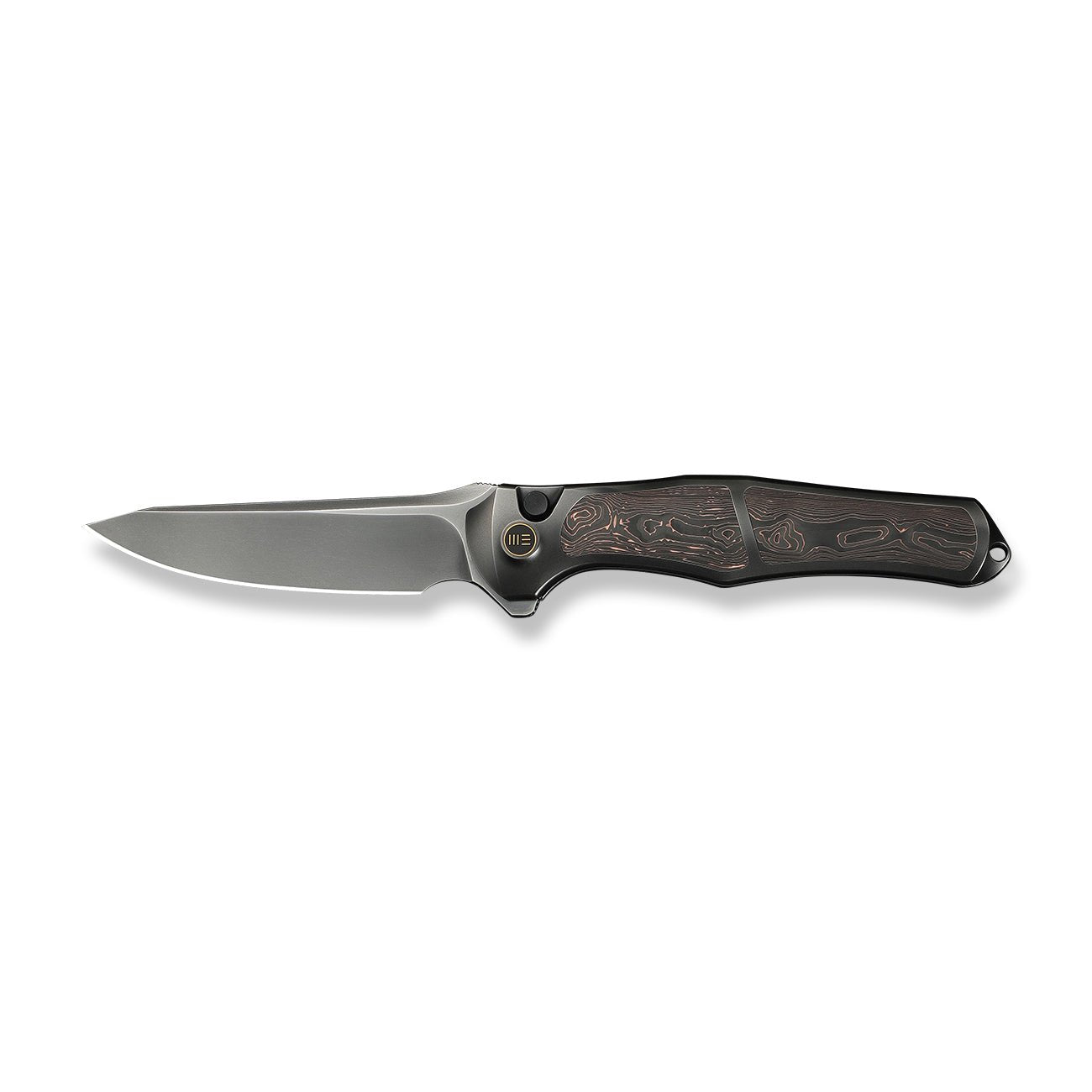 WEKNIFE 702XI M390钢  钛+碳纤维手柄 WE07B-3 钛灰色 3400
