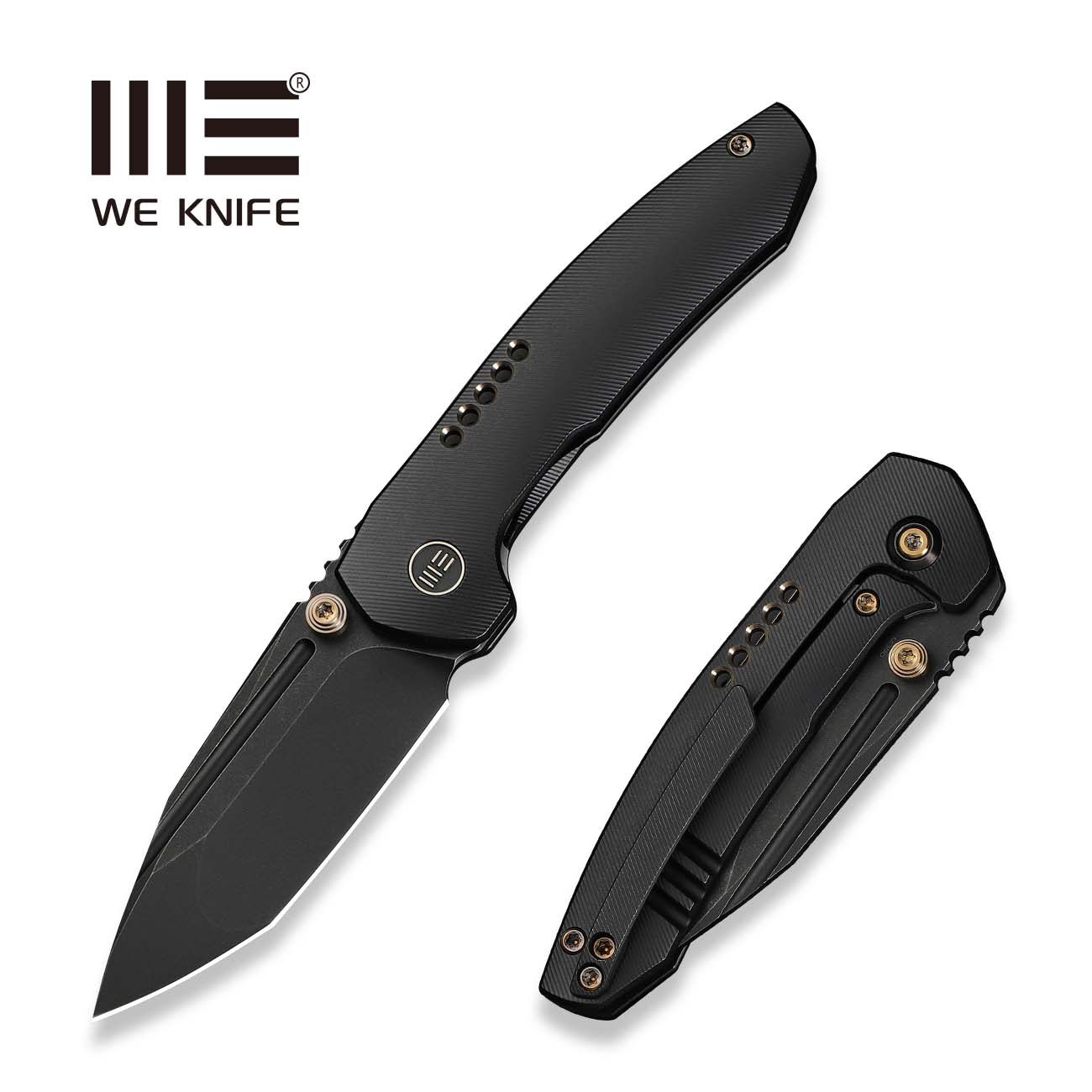 WEKNIFE Micro Trogon M390钢 钛手柄 WE24043-1 钛黑色 2100