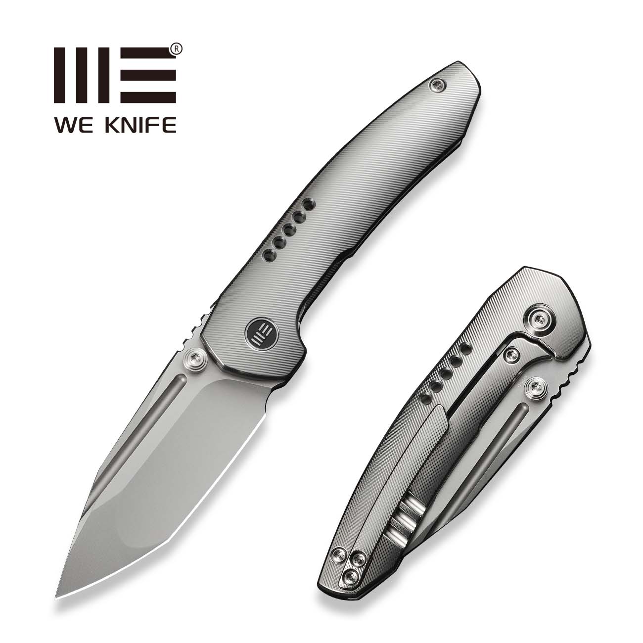 WEKNIFE Micro Trogon M390钢 钛手柄  WE24043-2 钛原色 2300