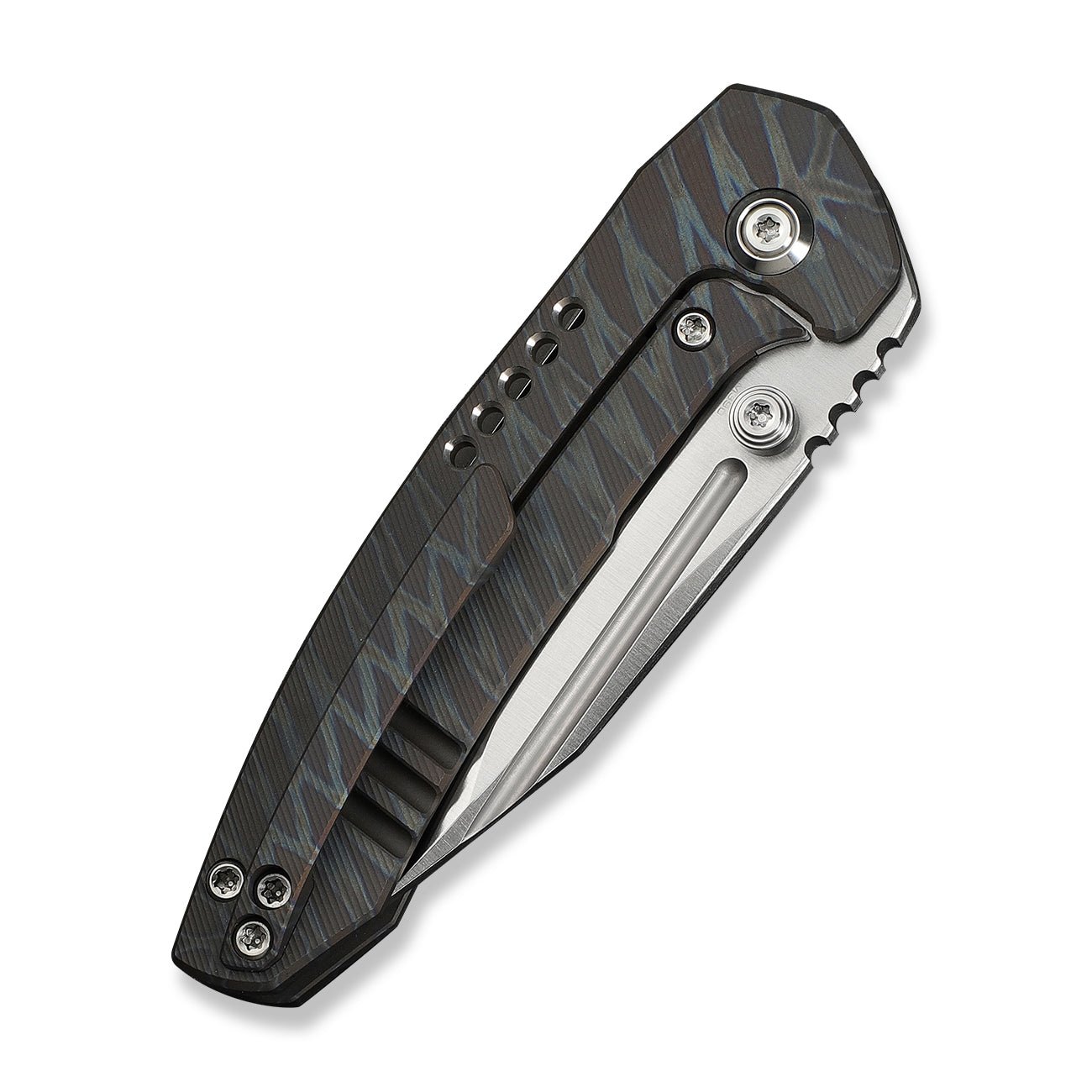 WEKNIFE Micro Trogon M390钢 钛手柄 WE24043-3 钛黑色 2200