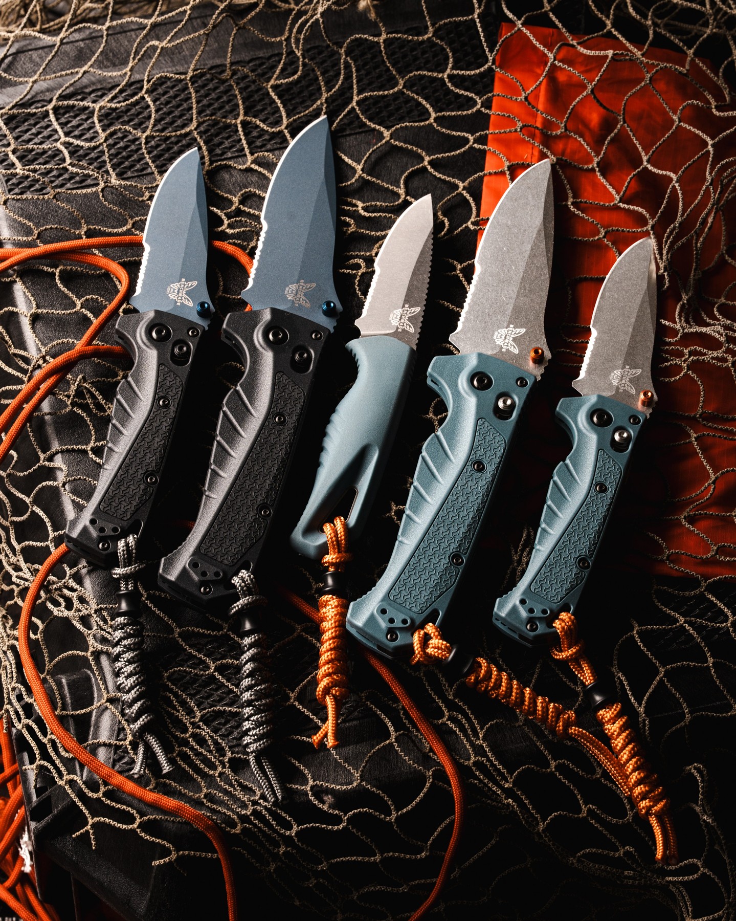 Benchmade Water Adira AXIS CPM-MagnaCut钢 Grivory 手柄18060BT-01  蓝色 1999