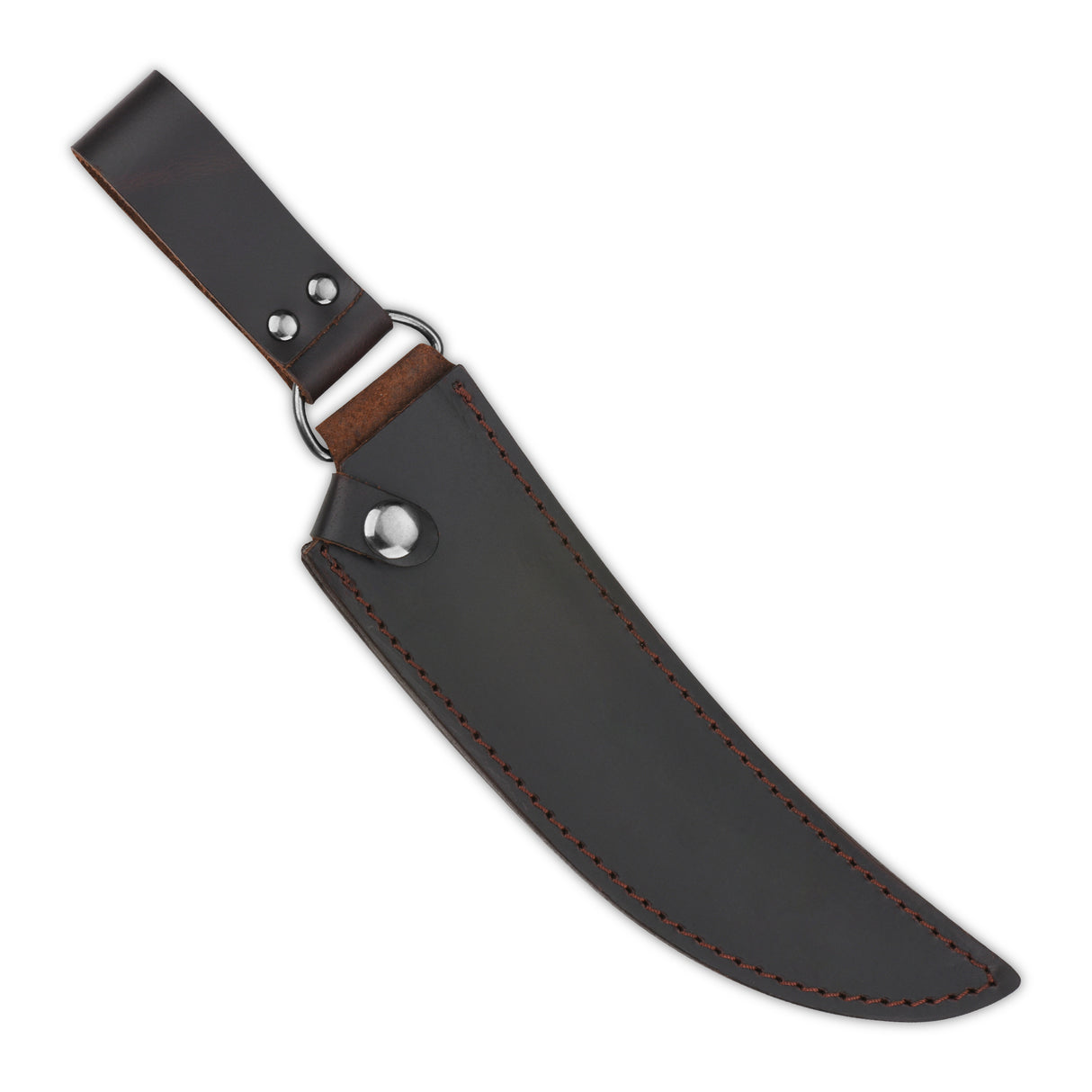 QSP Kitchen Knife Noble系列 7.75英寸大马士革钢 木柄+鲍鱼壳镶嵌 QS-KK-006B 黑色 1890