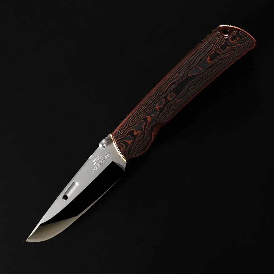 Rockstead HIGOⅡ X-FCF-ZDP (CC) 日本花田洋肥厚二代钛柄碳纤维贴片