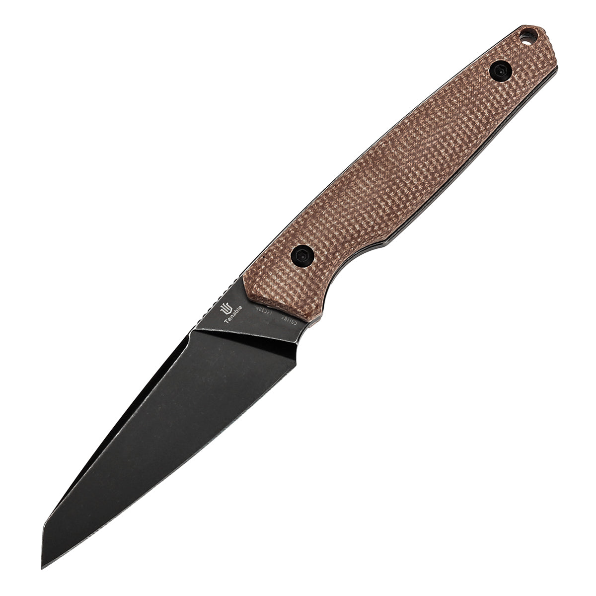 Tenable Parr 14C28N钢 Micarta手柄 G011B4 棕色 380
