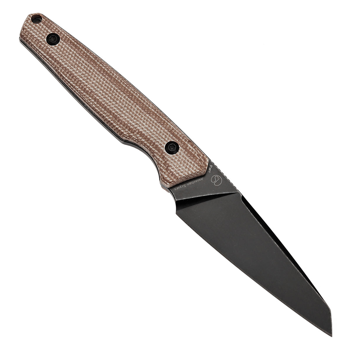 Tenable Parr 14C28N钢 Micarta手柄 G011B4 棕色 380