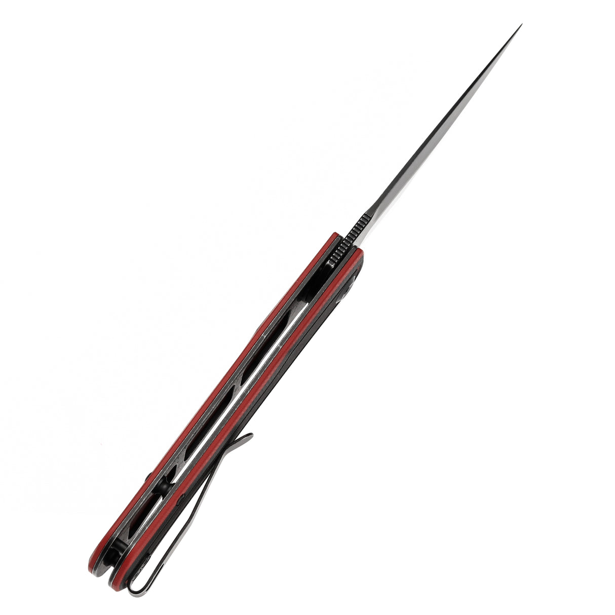 Tenable Kratos Nitro-V钢 G10手柄 T1024A1 黑红色 400
