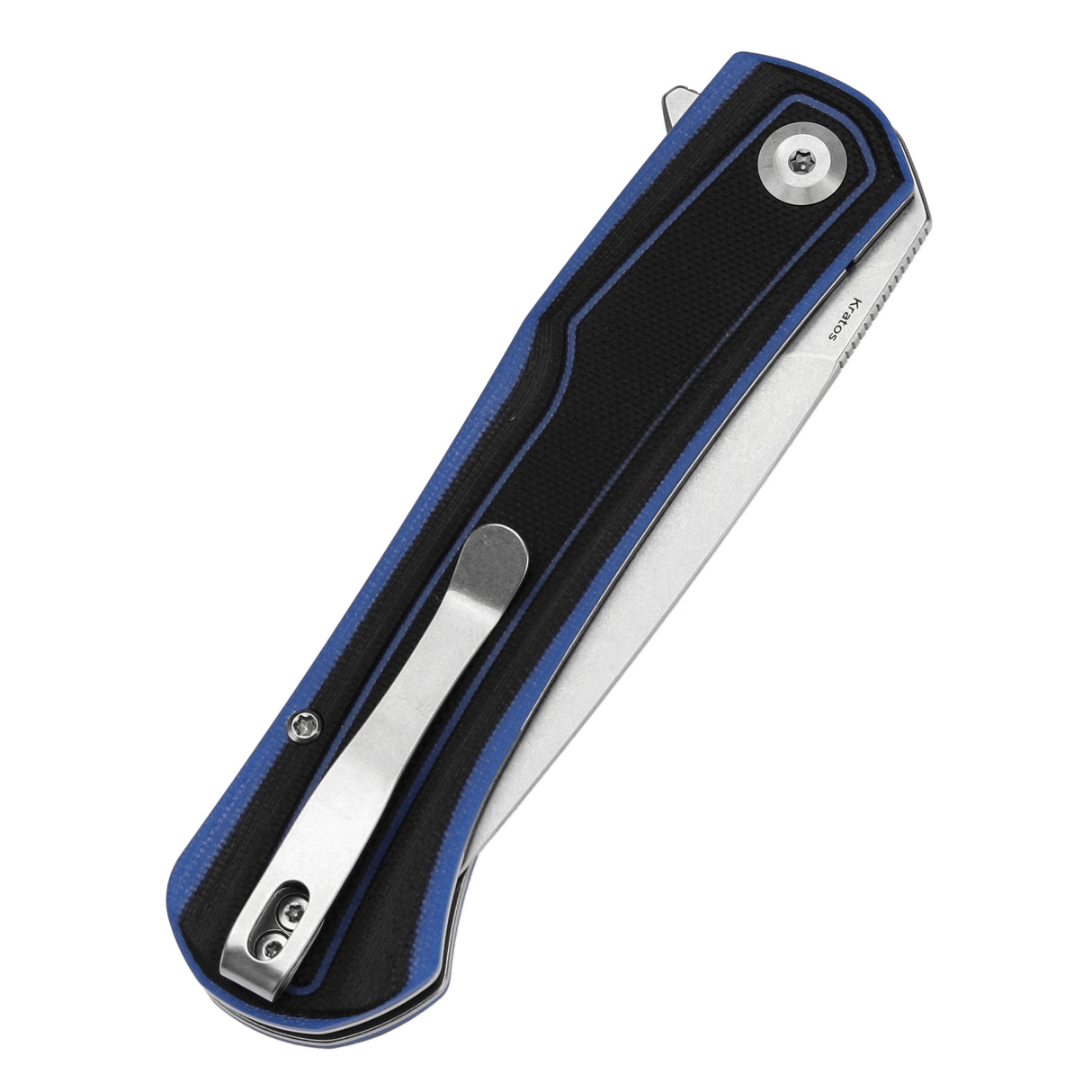 Tenable Kratos Nitro-V钢 G10手柄 T1024A2 黑蓝色 400