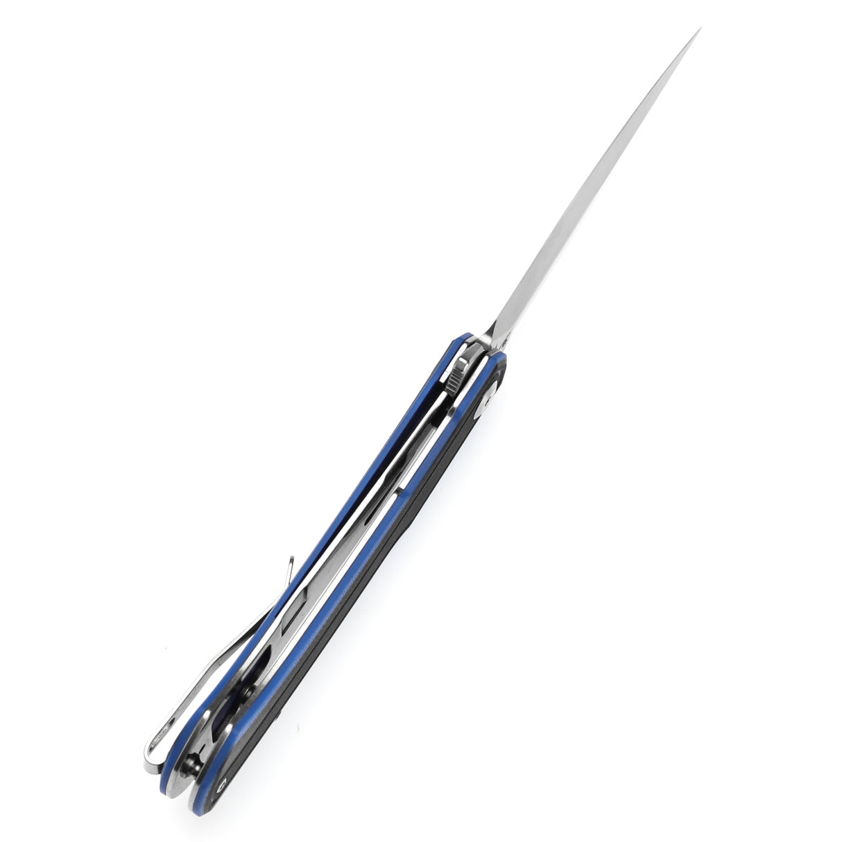 Tenable Kratos Nitro-V钢 G10手柄 T1024A2 黑蓝色 400