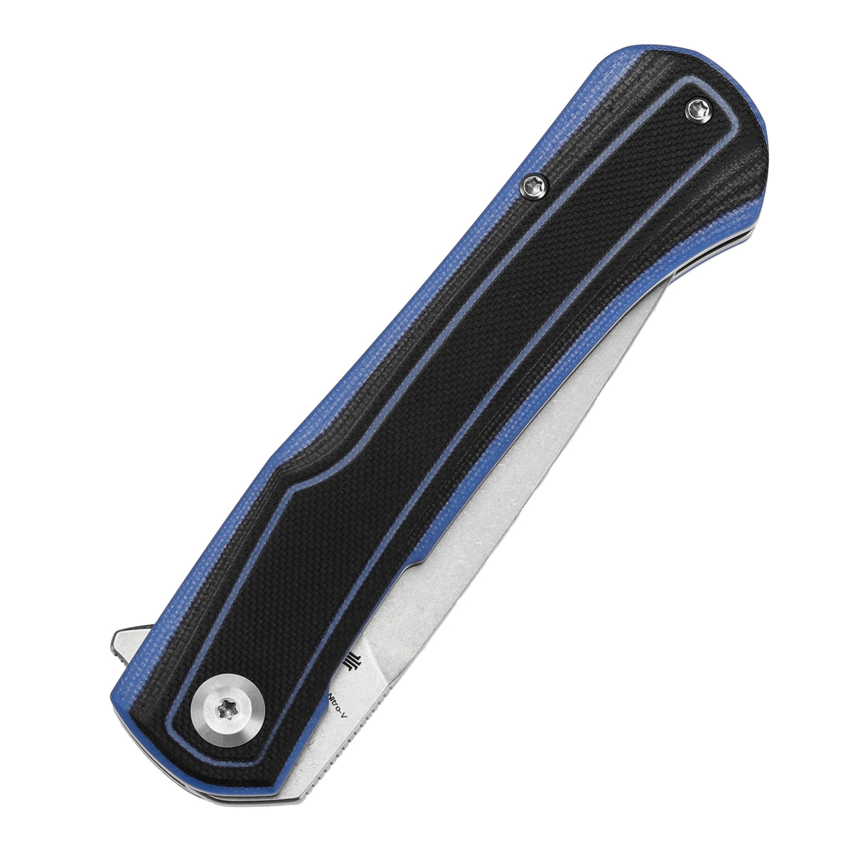 Tenable Kratos Nitro-V钢 G10手柄 T1024A2 黑蓝色 400