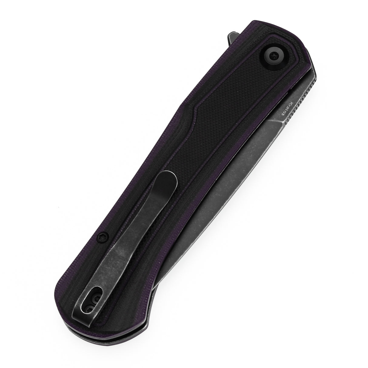 Tenable Kratos Nitro-V钢 G10手柄 T1024A3 黑紫色 400