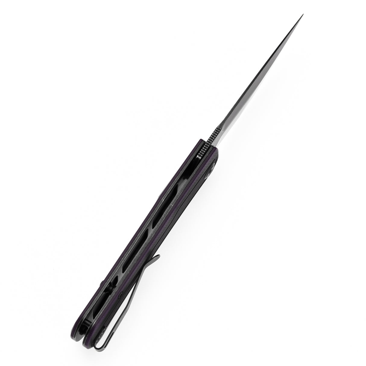 Tenable Kratos Nitro-V钢 G10手柄 T1024A3 黑紫色 400