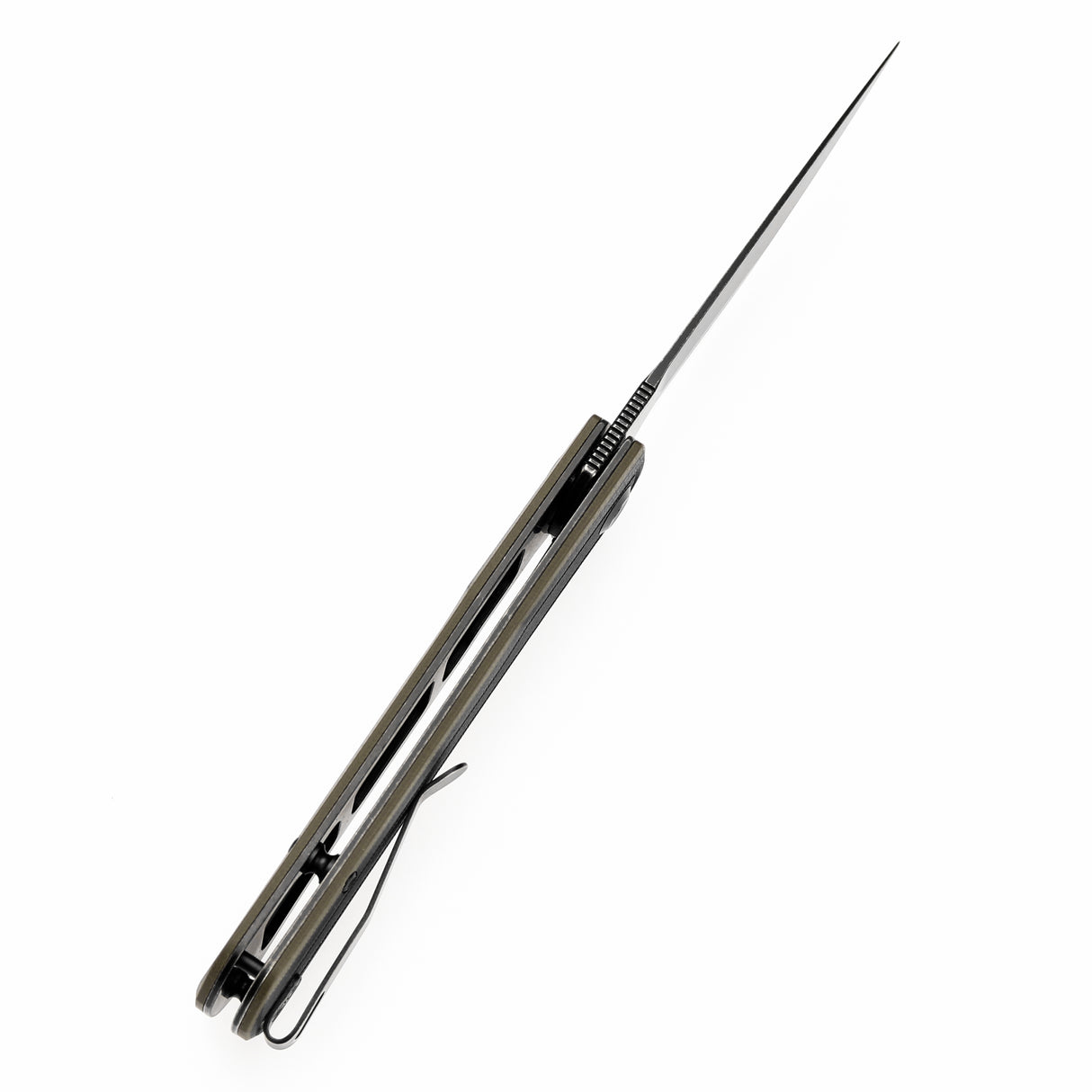 Tenable Kratos Nitro-V钢 G10手柄 T1024A4 黑绿色 400