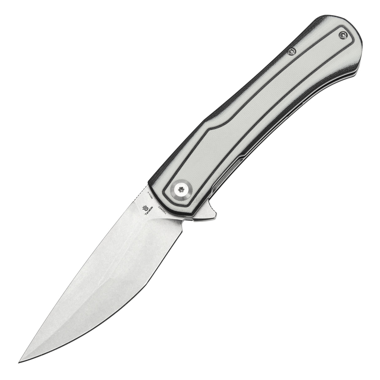 Tenable Kratos Nitro-V钢 G10手柄 T1024A5 黑白色 400