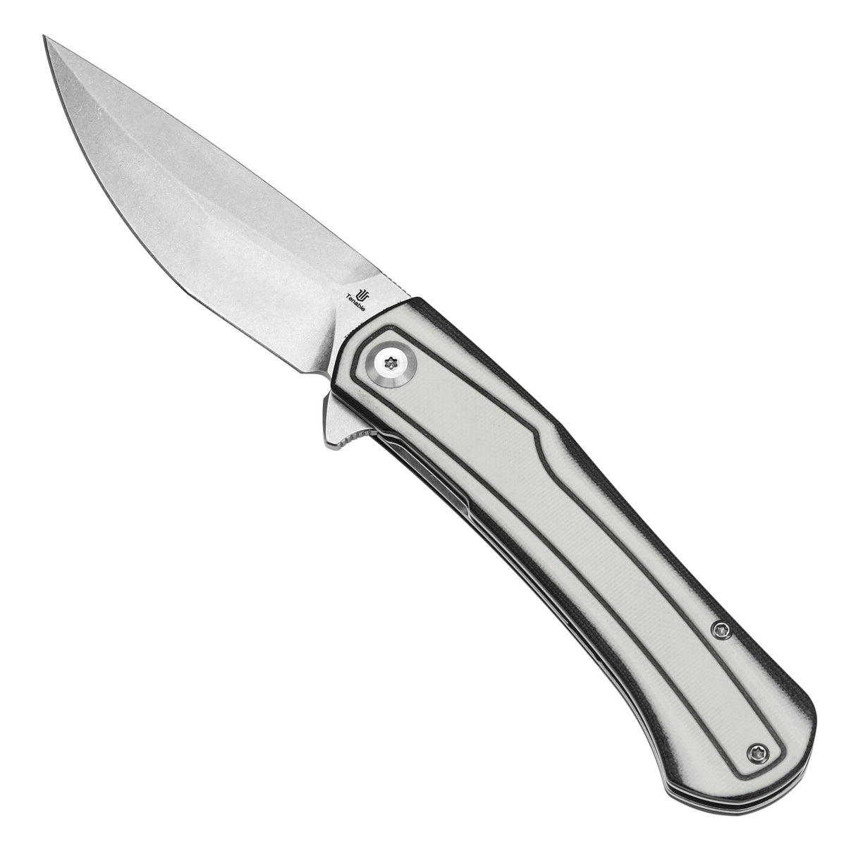 Tenable Kratos Nitro-V钢 G10手柄 T1024A5 黑白色 400