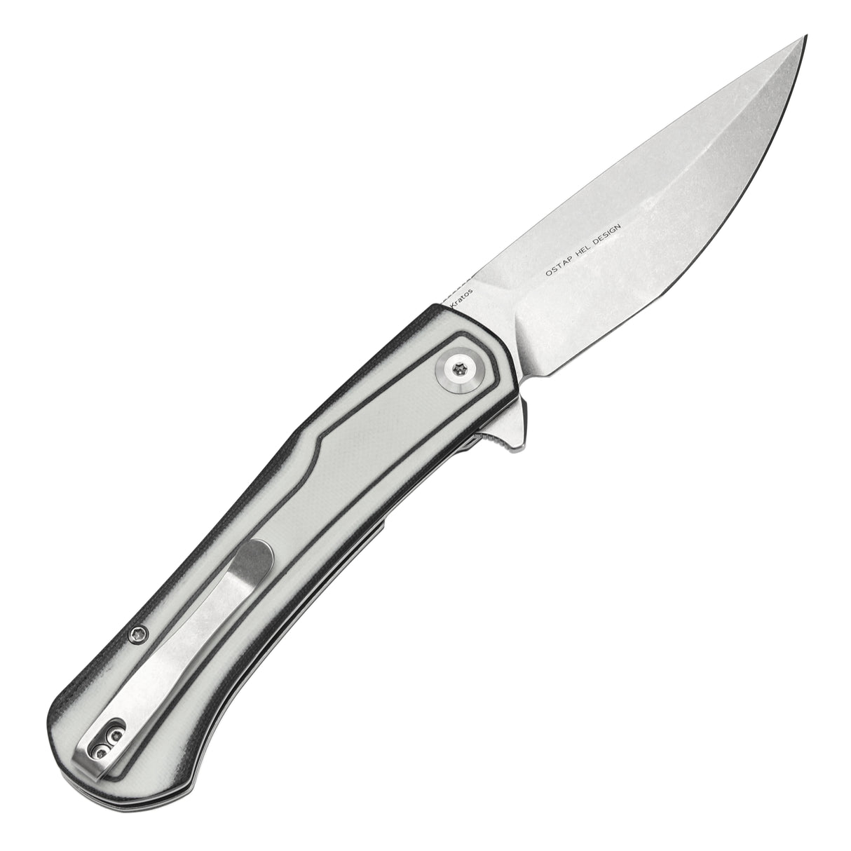 Tenable Kratos Nitro-V钢 G10手柄 T1024A5 黑白色 400
