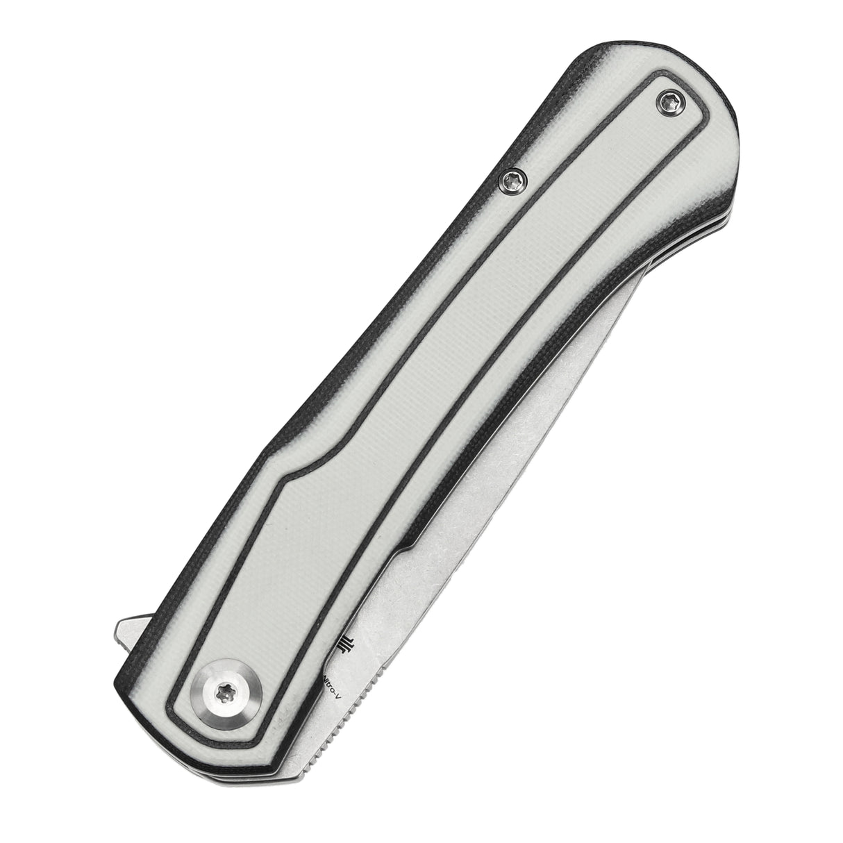 Tenable Kratos Nitro-V钢 G10手柄 T1024A5 黑白色 400
