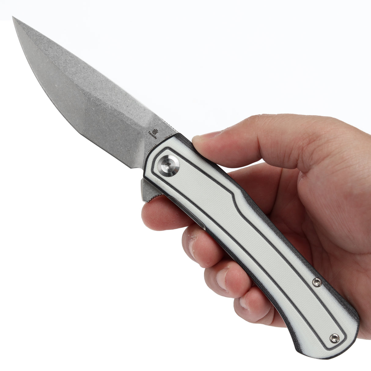 Tenable Kratos Nitro-V钢 G10手柄 T1024A5 黑白色 400