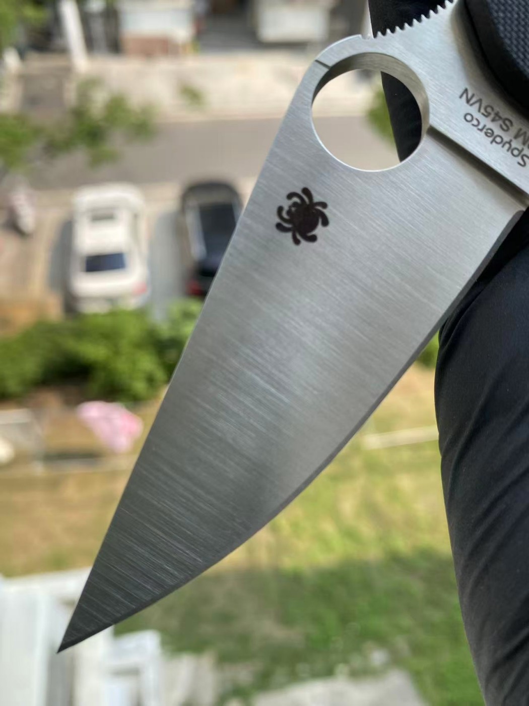 新版本 Spyderco C81GP2 CPM-S45VN钢 G10手柄 1380
