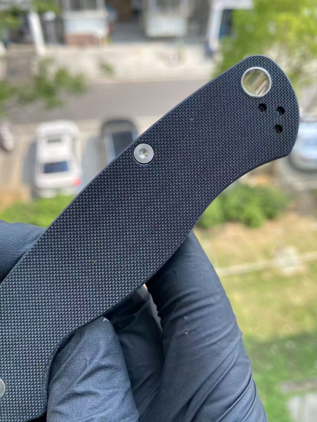 新版本 Spyderco C81GP2 CPM-S45VN钢 G10手柄 1380