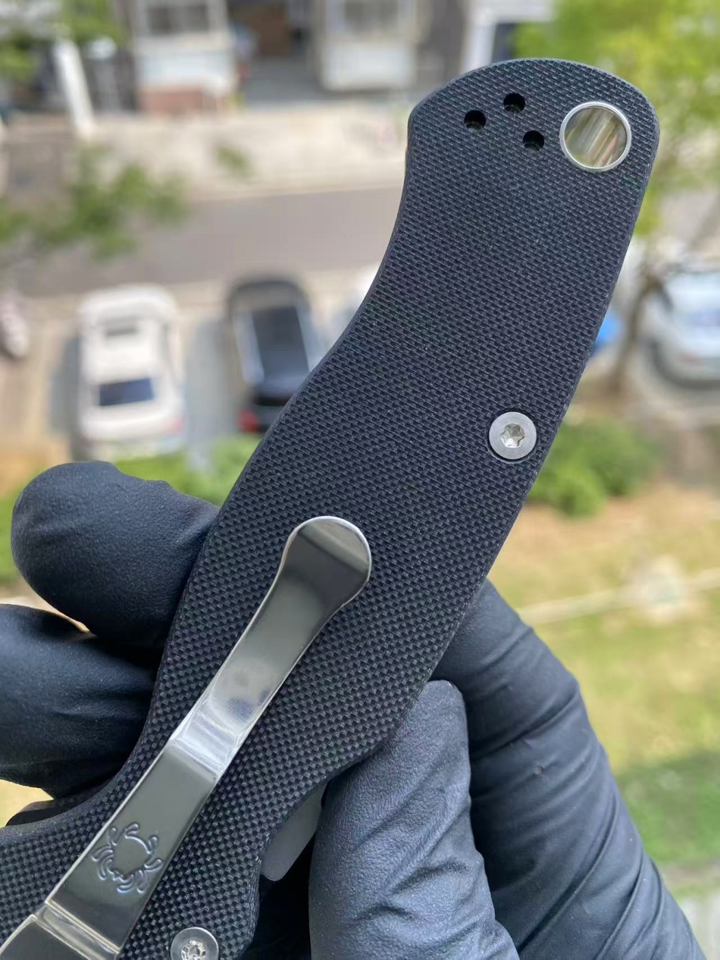 新版本 Spyderco C81GP2 CPM-S45VN钢 G10手柄 1380