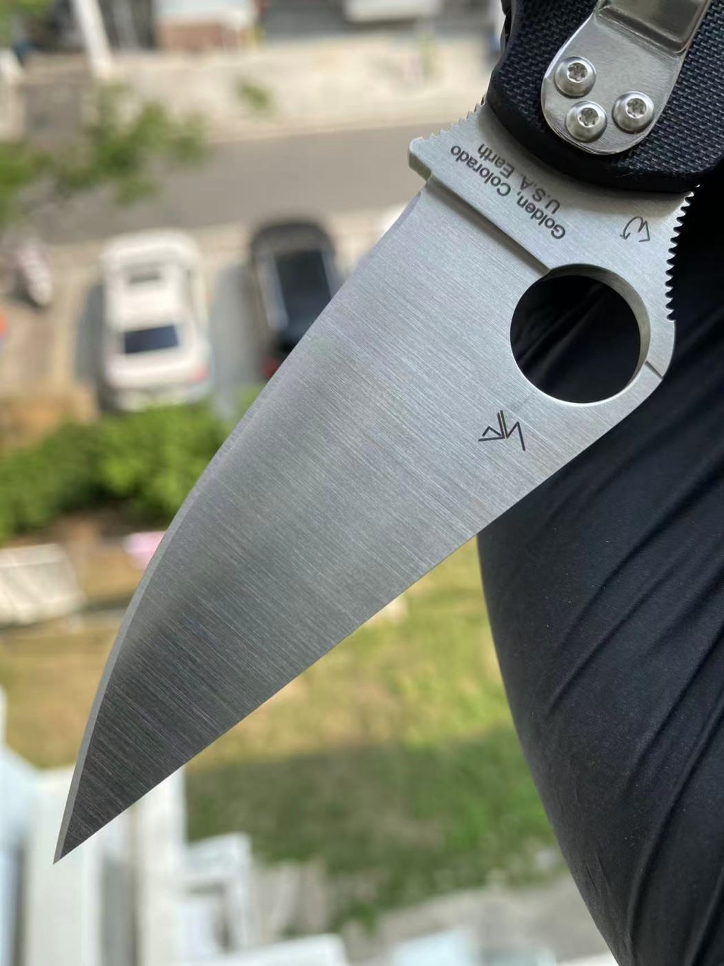 新版本 Spyderco C81GP2 CPM-S45VN钢 G10手柄 1380