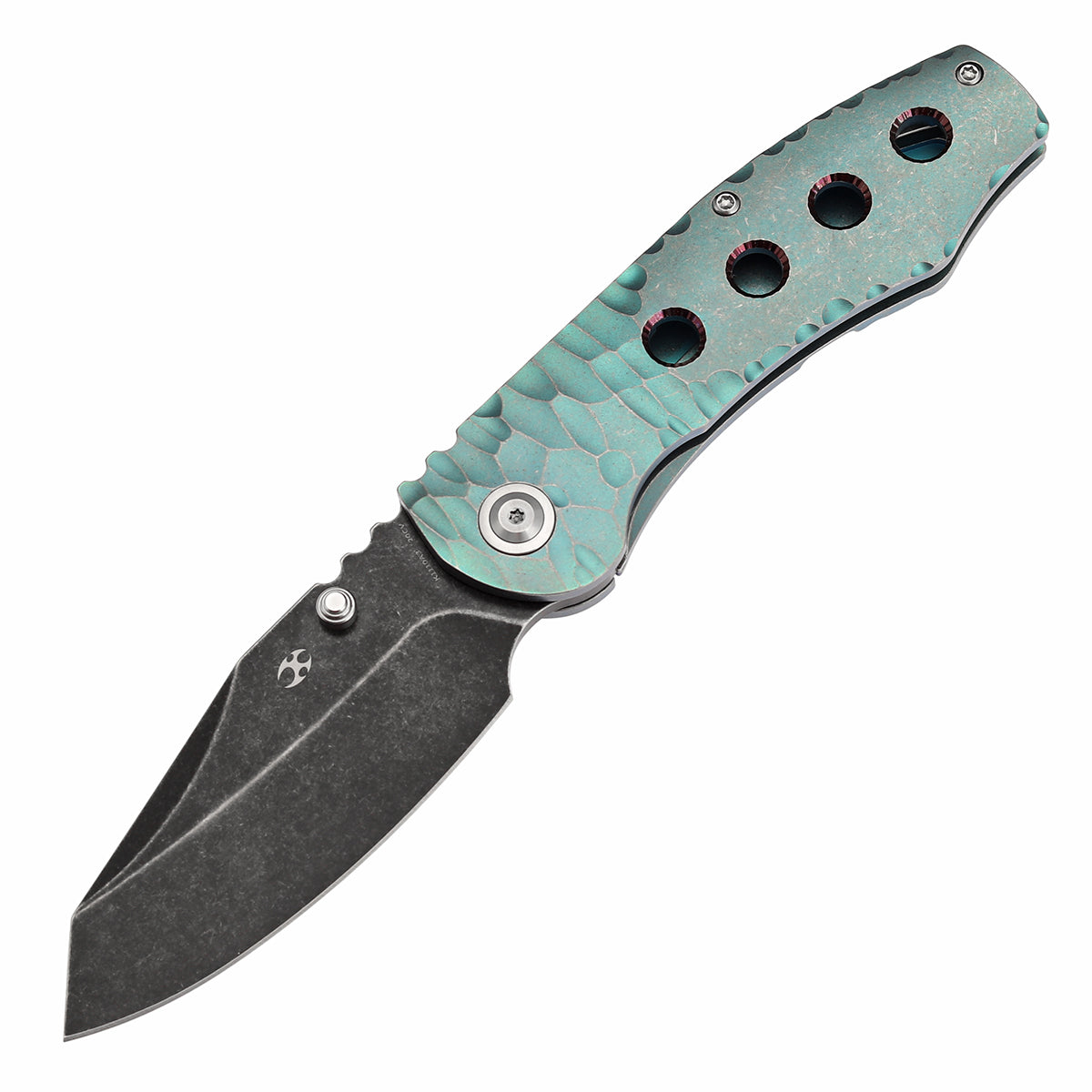 KANSEPT Caveman CPM 20CV钢 钛手柄 K1110A3 绿色 1700