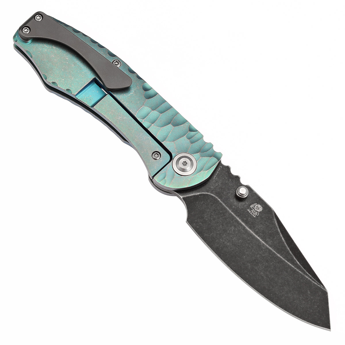 KANSEPT Caveman CPM 20CV钢 钛手柄 K1110A3 绿色 1700