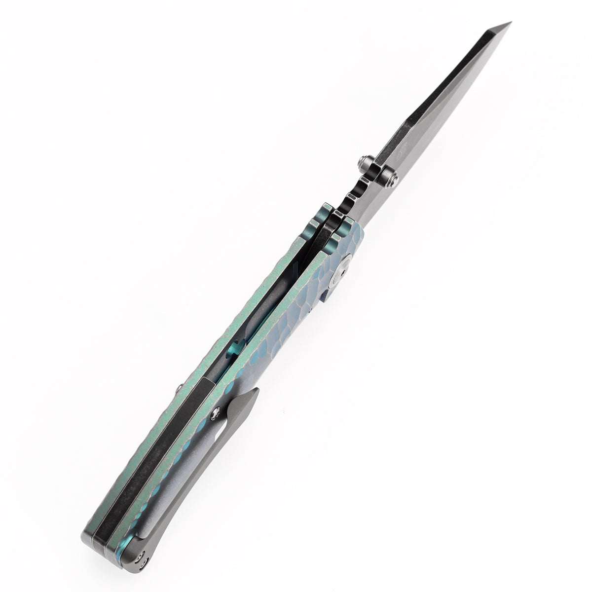 KANSEPT Caveman CPM 20CV钢 钛手柄 K1110A3 绿色 1700