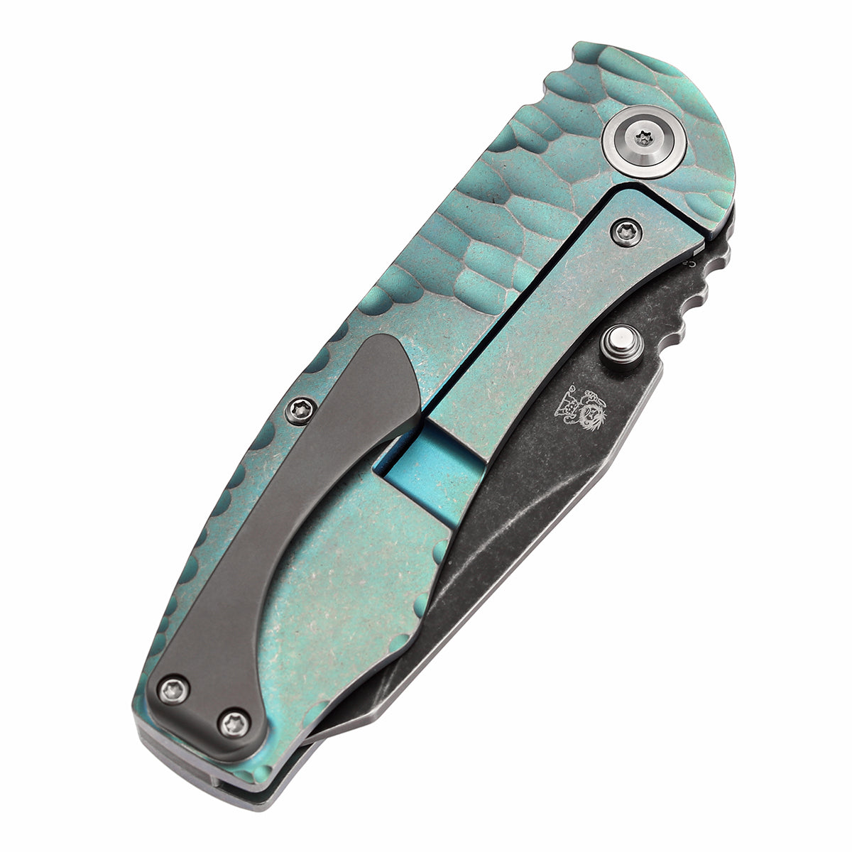 KANSEPT Caveman CPM 20CV钢 钛手柄 K1110A3 绿色 1700