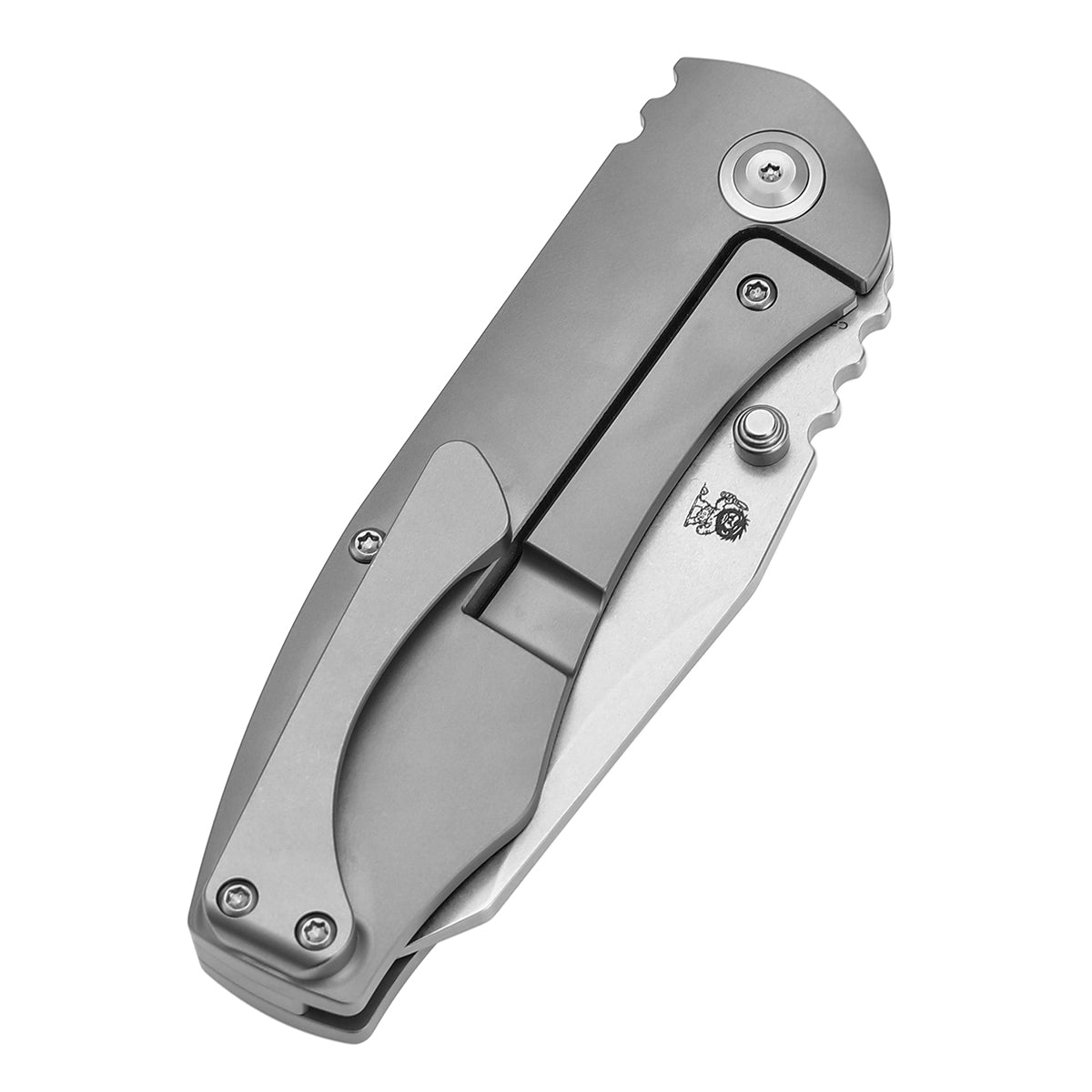 KANSEPT Caveman CPM 20CV钢 钛手柄 K1110A1 钛原色 1700