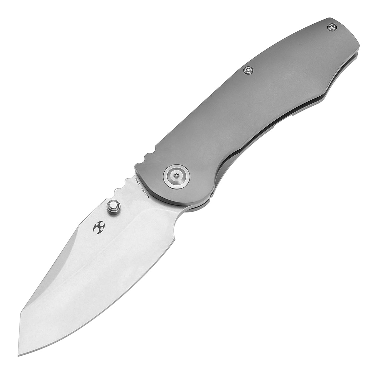 KANSEPT Caveman CPM 20CV钢 钛手柄 K1110A1 钛原色 1700