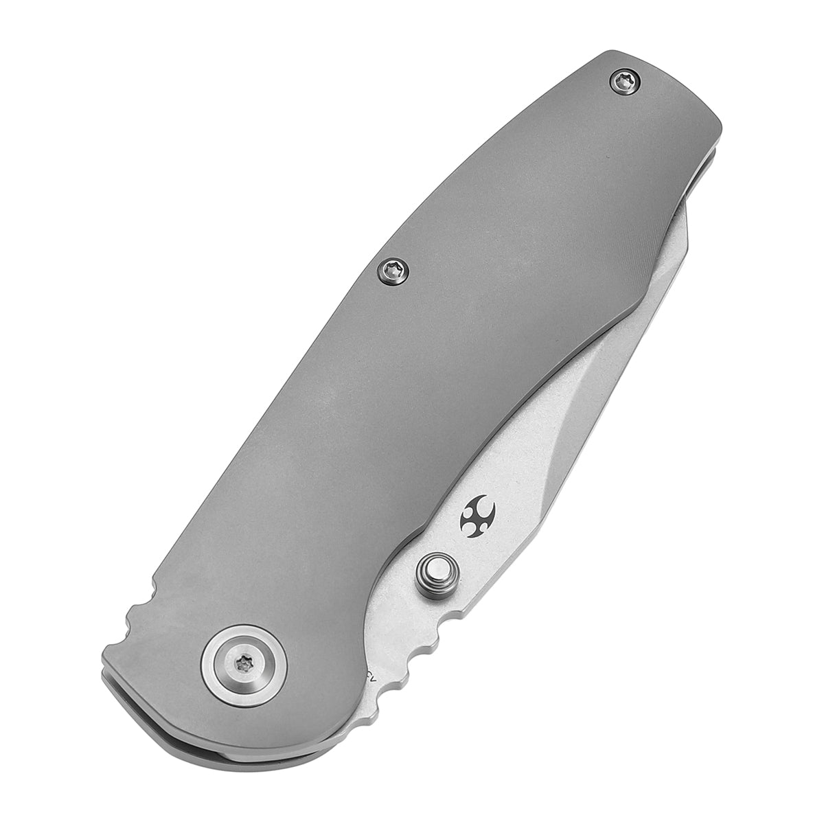 KANSEPT Caveman CPM 20CV钢 钛手柄 K1110A1 钛原色 1700