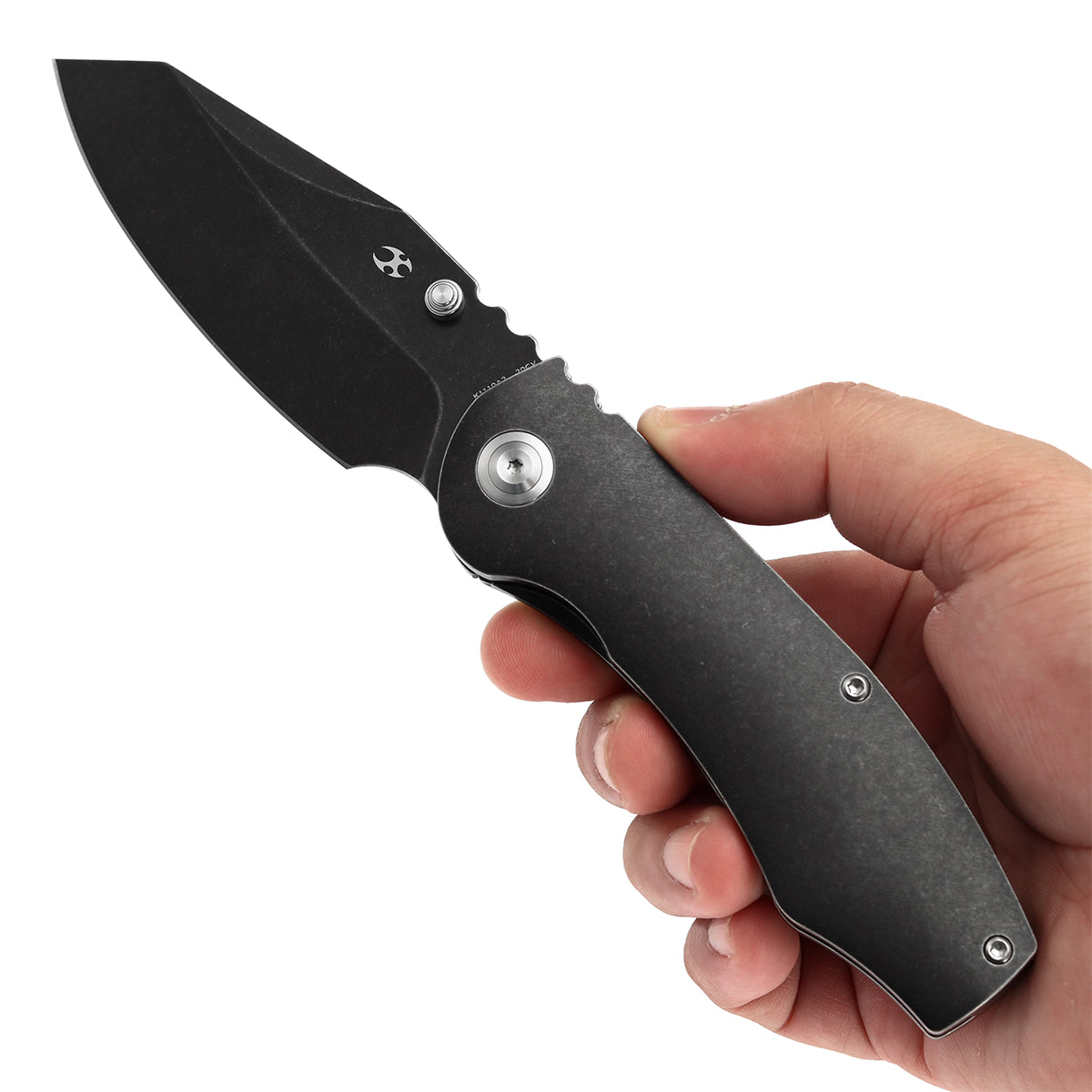 KANSEPT Caveman CPM 20CV钢 钛手柄 K1110A2 黑色 1700
