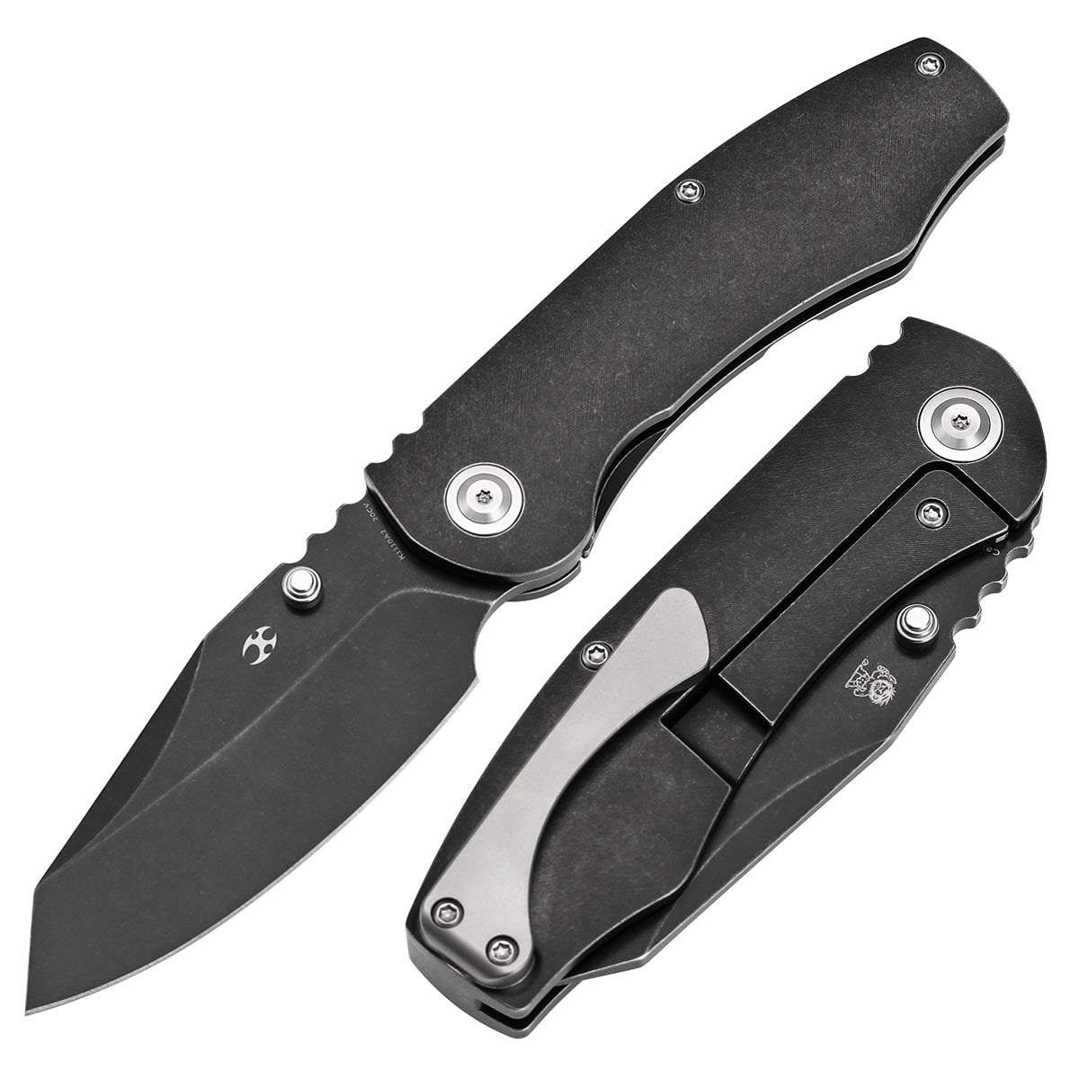 KANSEPT Caveman CPM 20CV钢 钛手柄 K1110A2 黑色 1700
