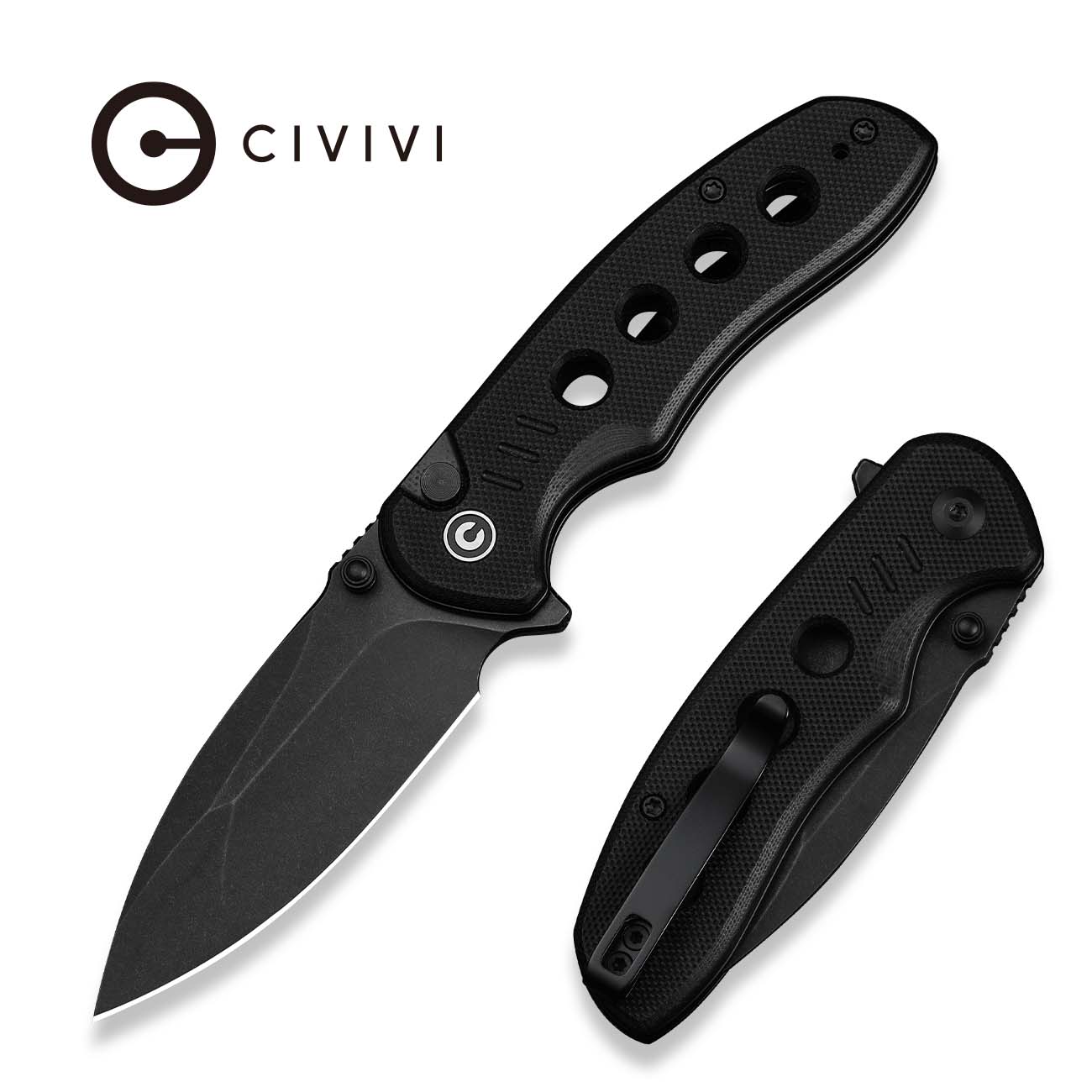 CIVIVI Triptych 14C28N钢 G10手柄 C23085B-1 黑色 560