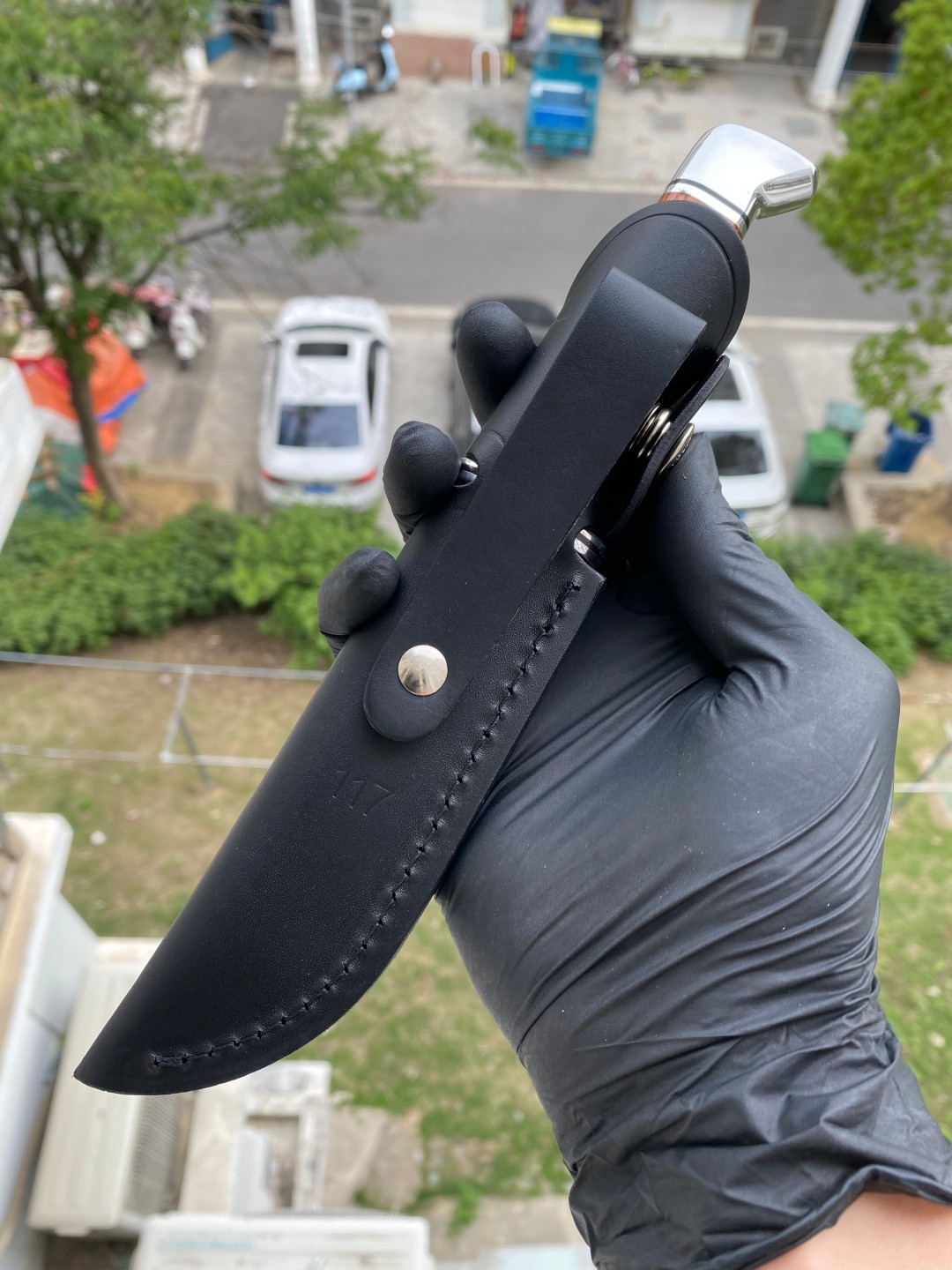 Buck knives 420HC钢 黄檀木柄 117CCS1 棕色 1150